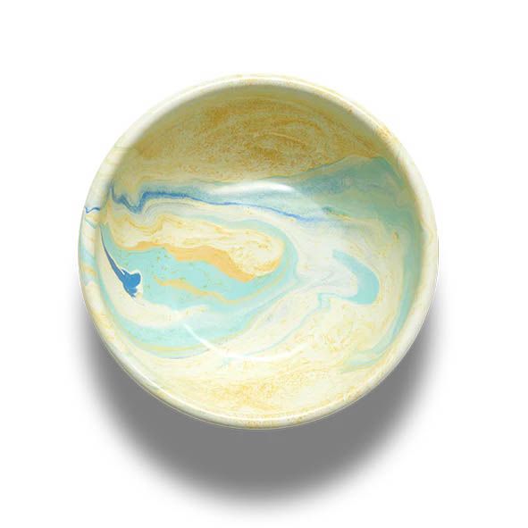 New Marble Bowl 12cm Lemon Cream