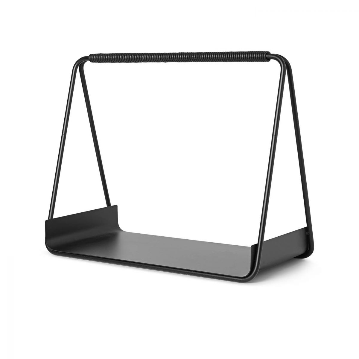 Port Wood Basket - Black-3