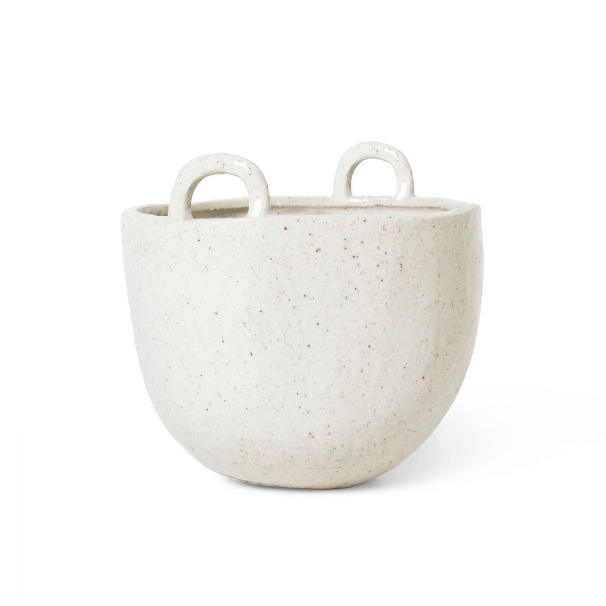 Speckle Pot - Small - Off White