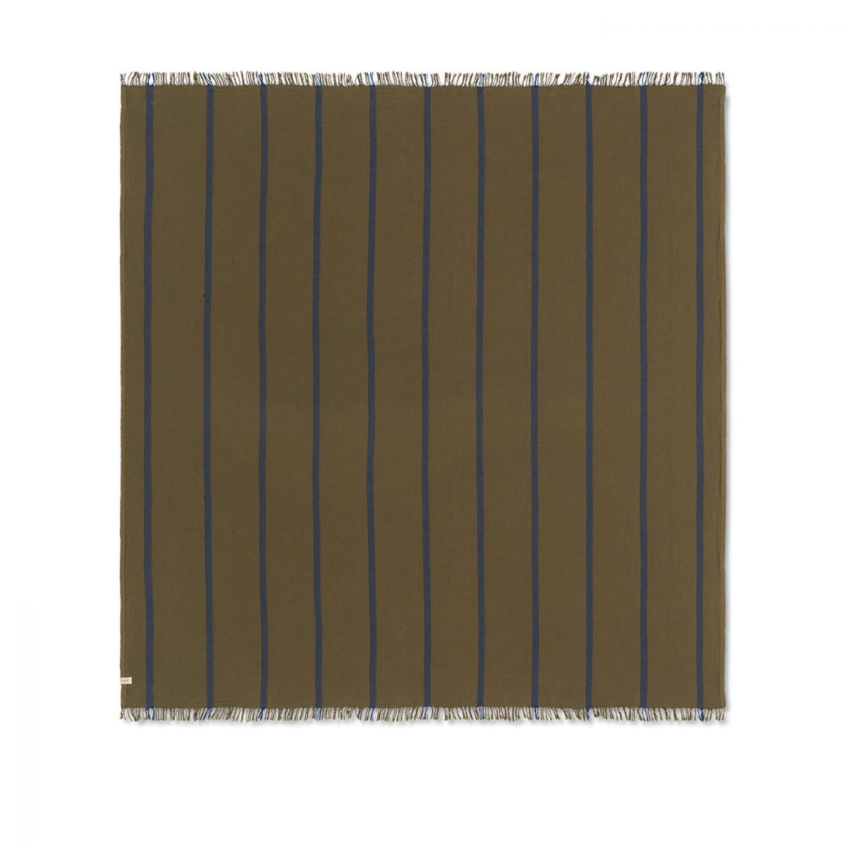 Yard Picnic Blanket - Olive/Bright Blue-2