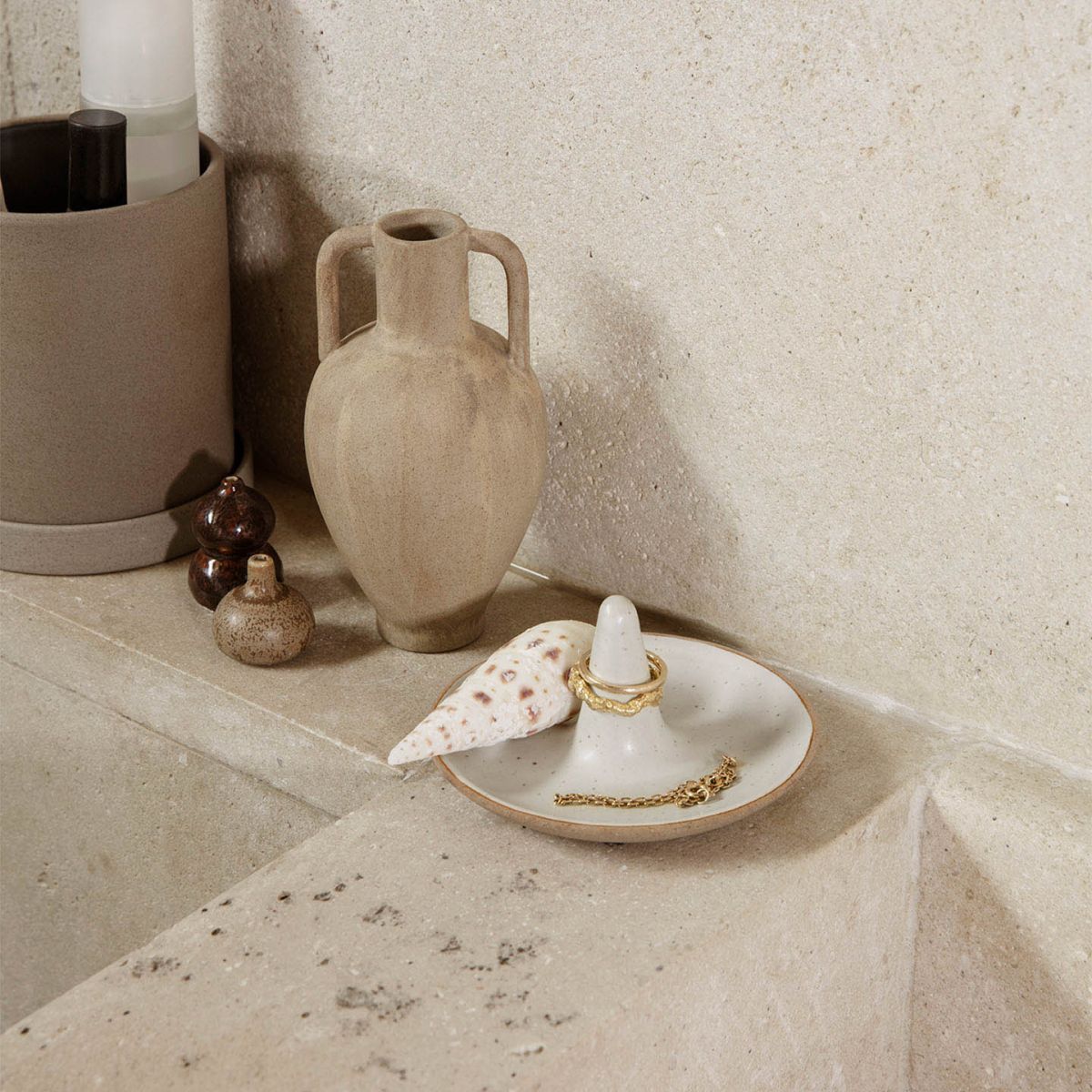 Ring Cone - Off White Speckle-3