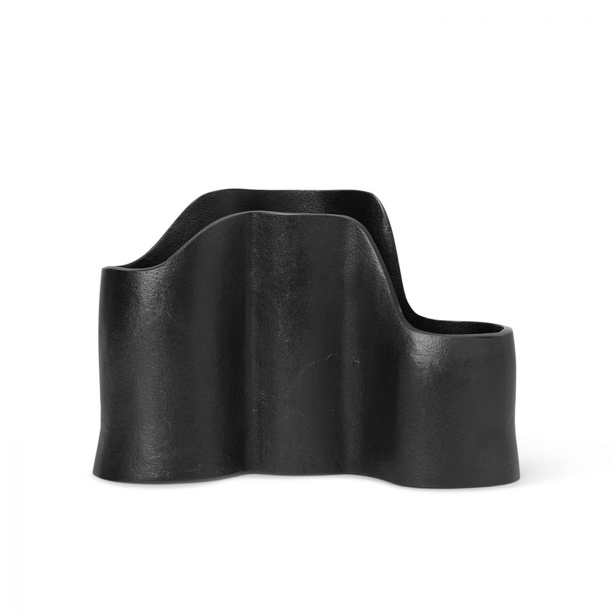 Yama Pencil Holder - Blackened Aluminium
