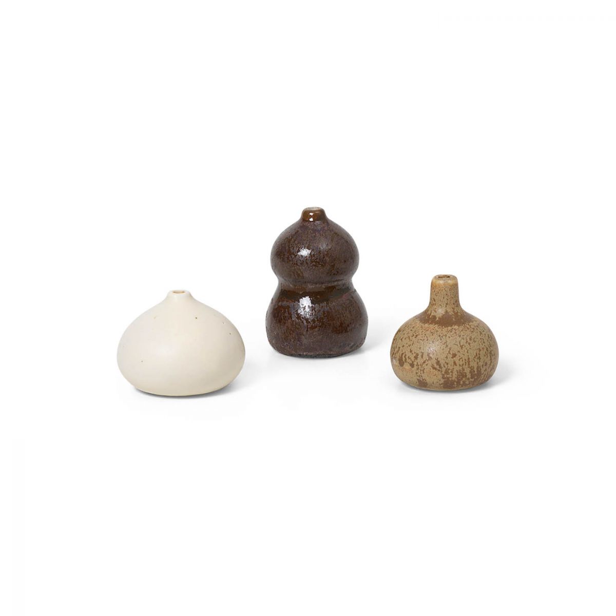 Komo Mini Vases - Set of 3 - Multi