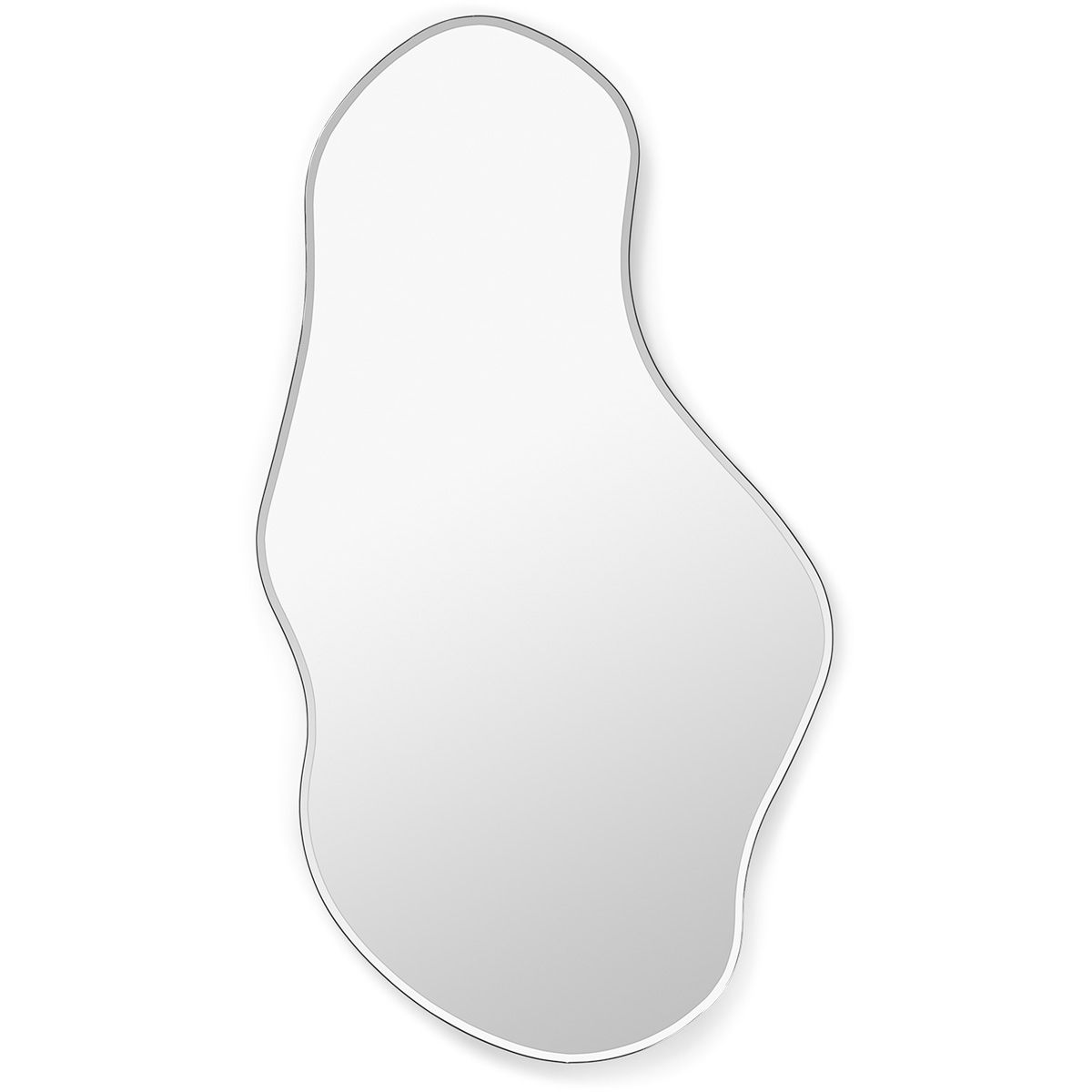 Pond Mirror - Large - Dark Chrome