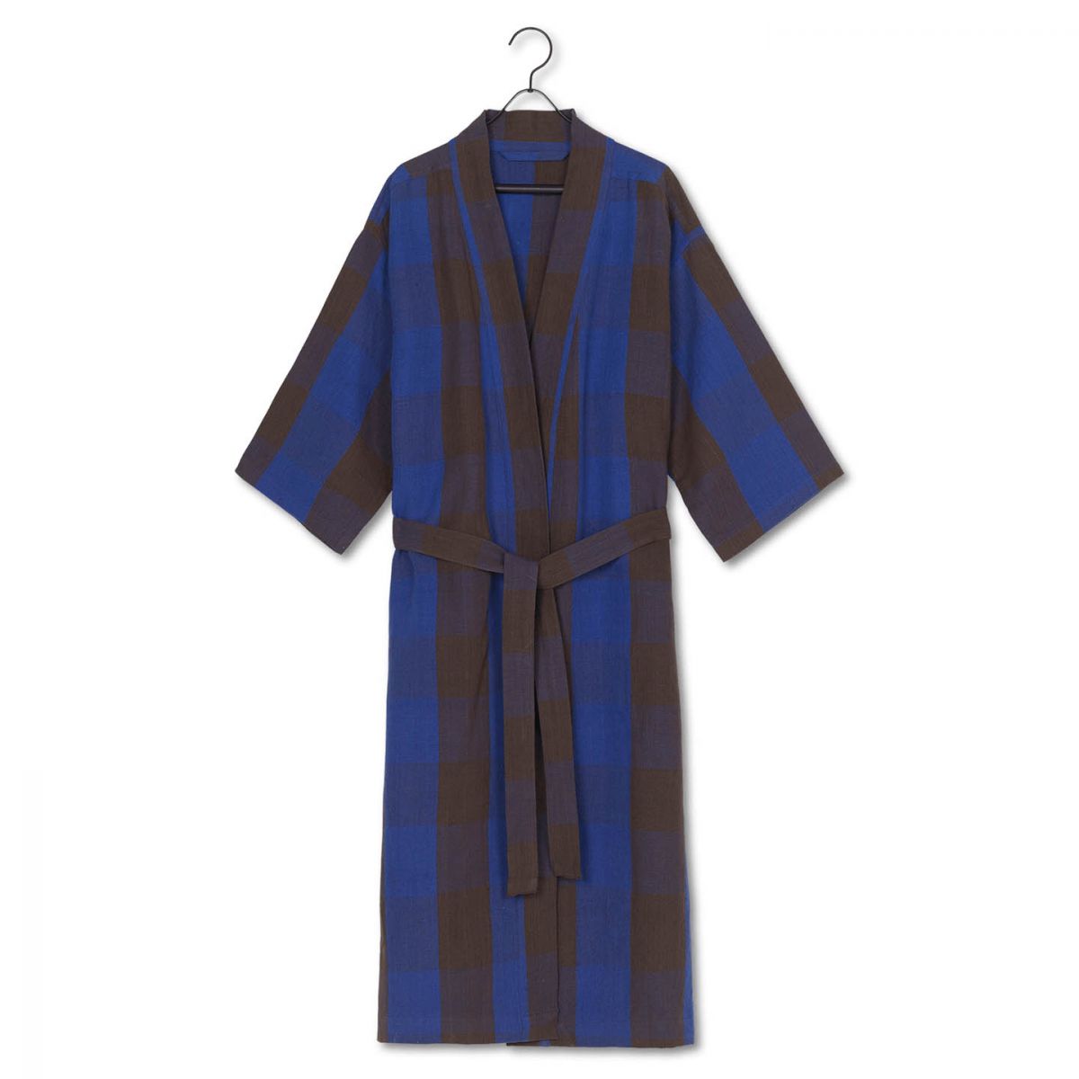 Field Robe - Chocolate/Bright Blue