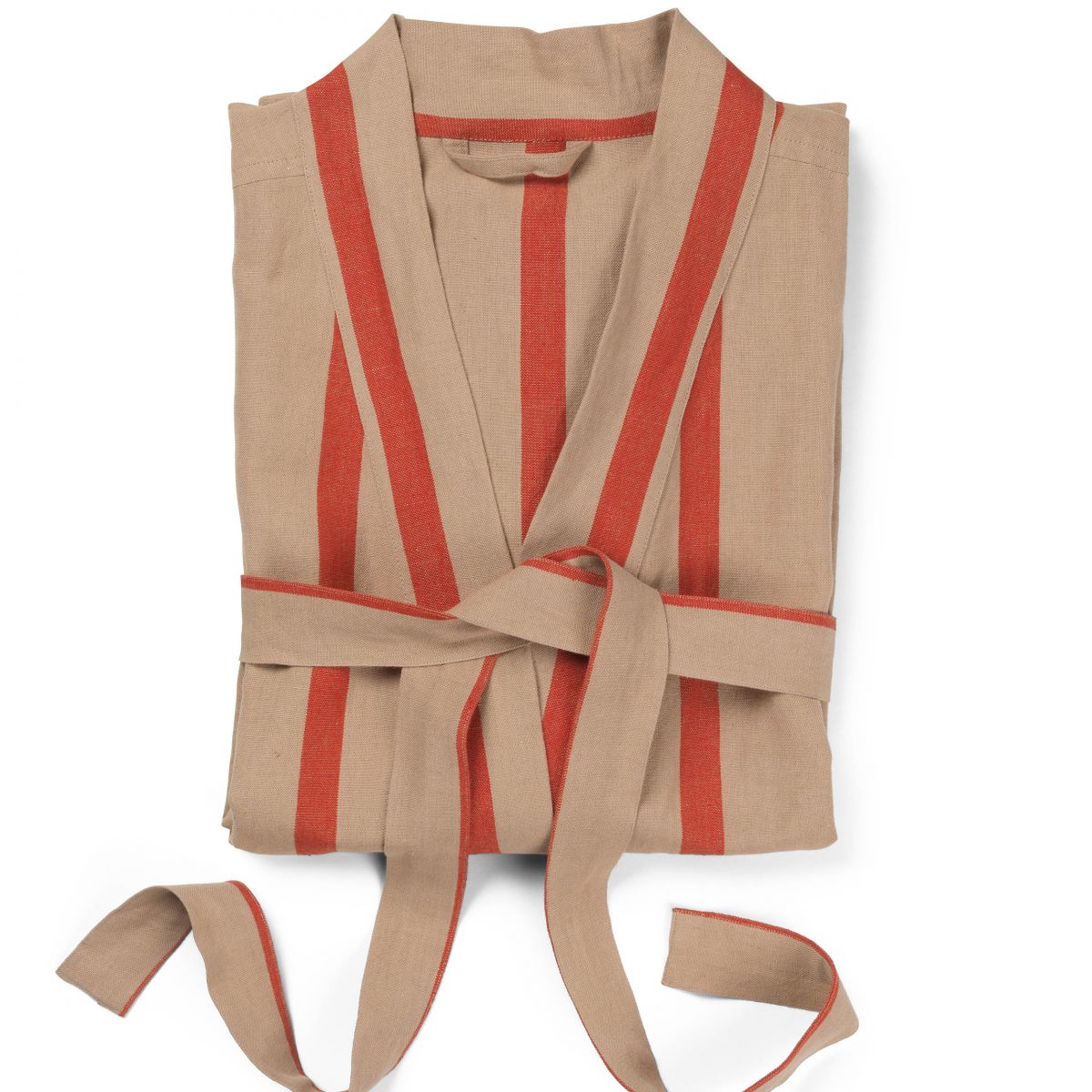 Field Robe - Camel/Red