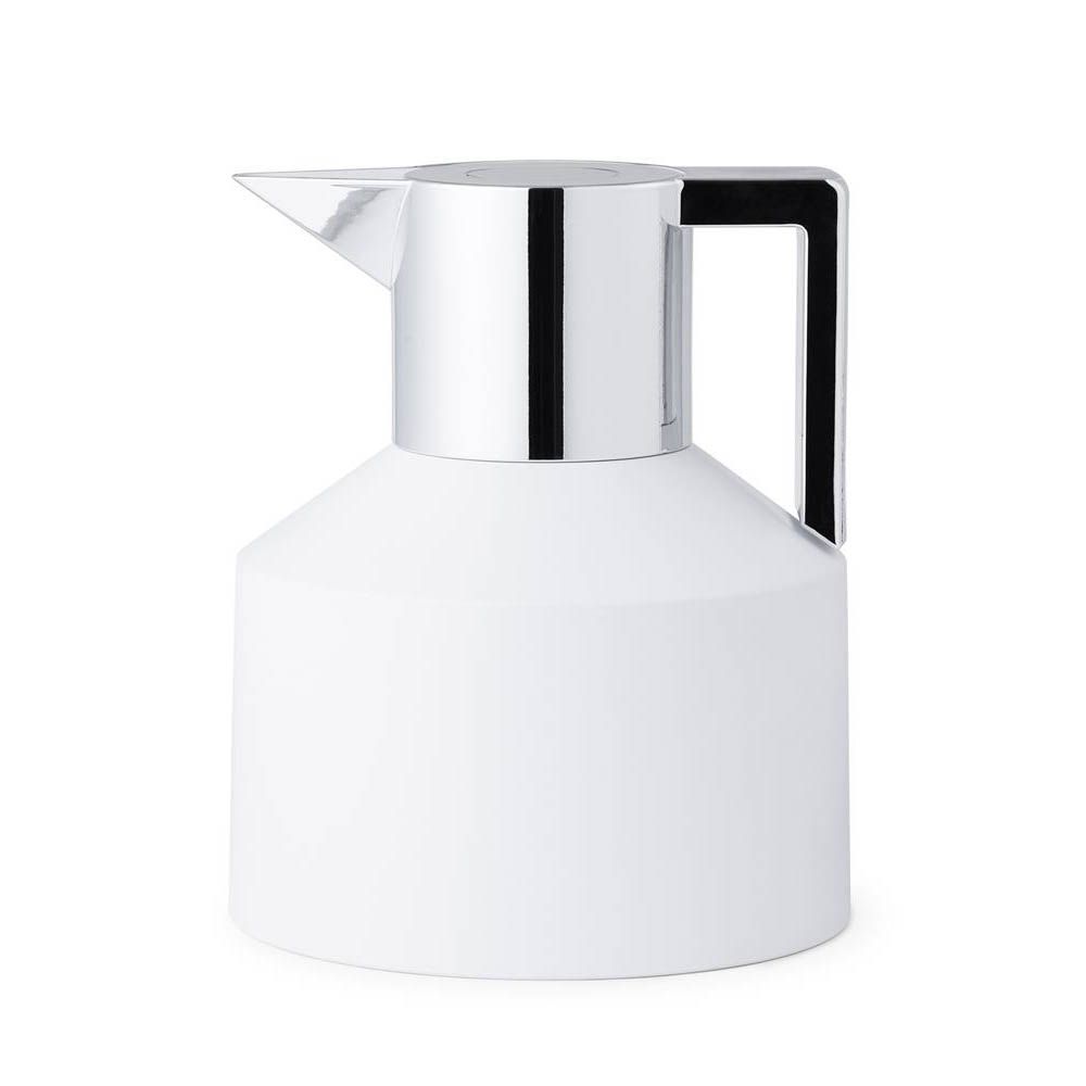 Geo Vacuum Jug White/Silver