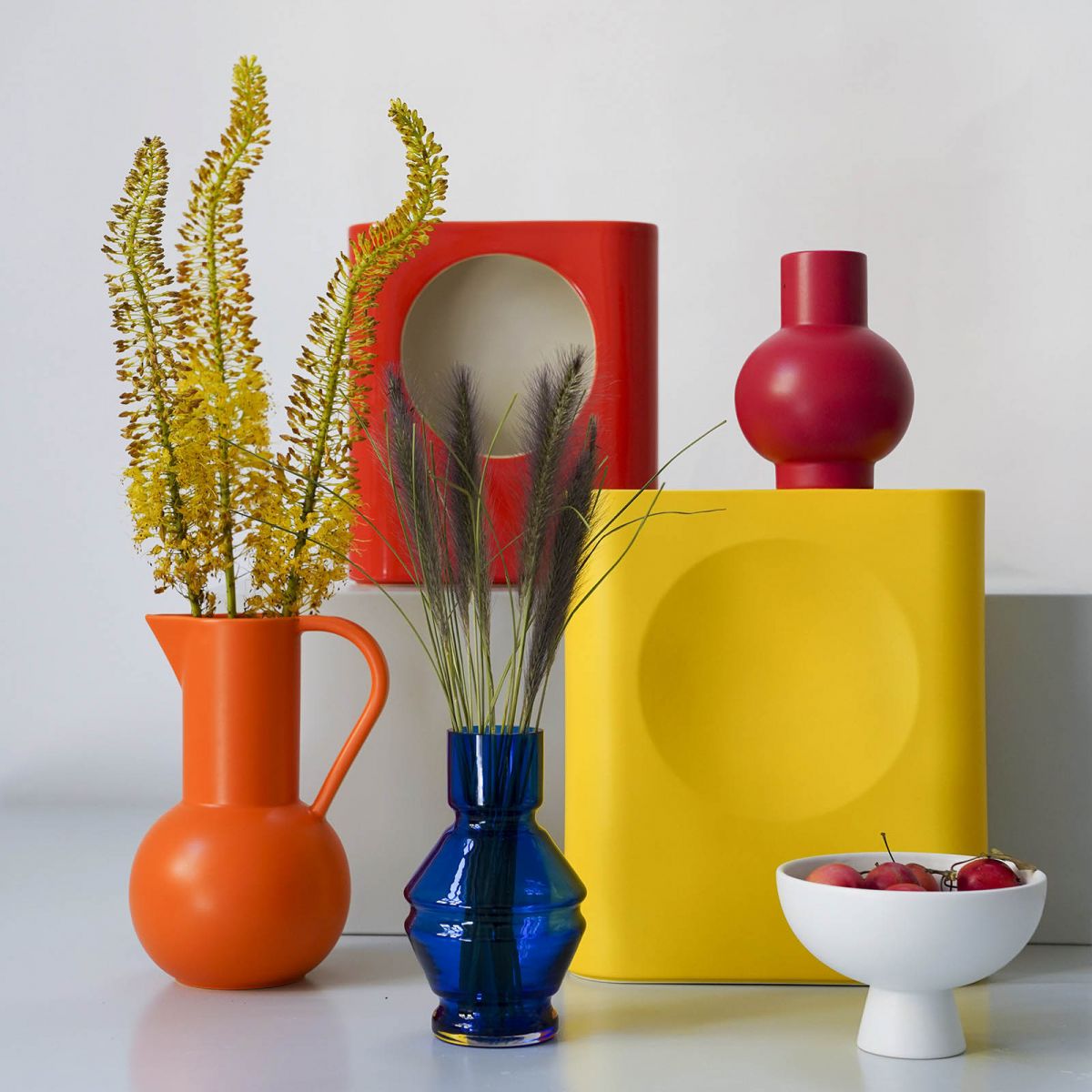 Strom Jug Large - Vibrant Orange-2