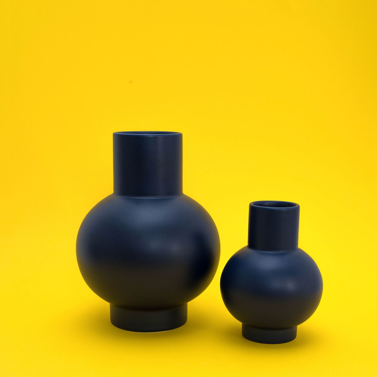 Strom Vase Large - Horizon Blue-3