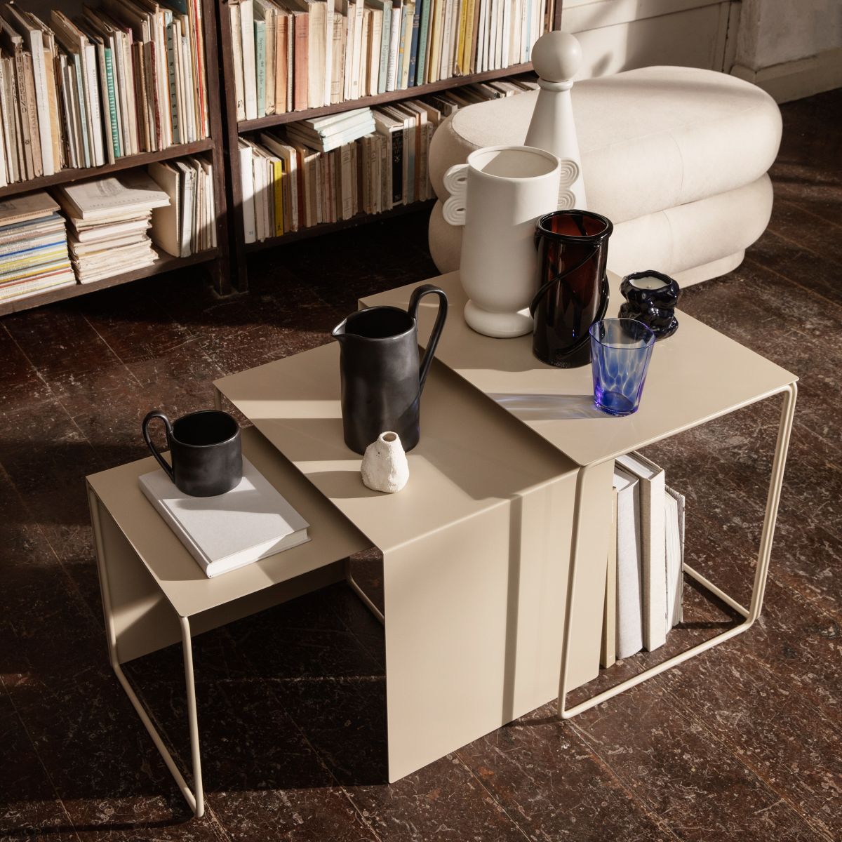 Cluster Tables - Set of 3 - Black-3