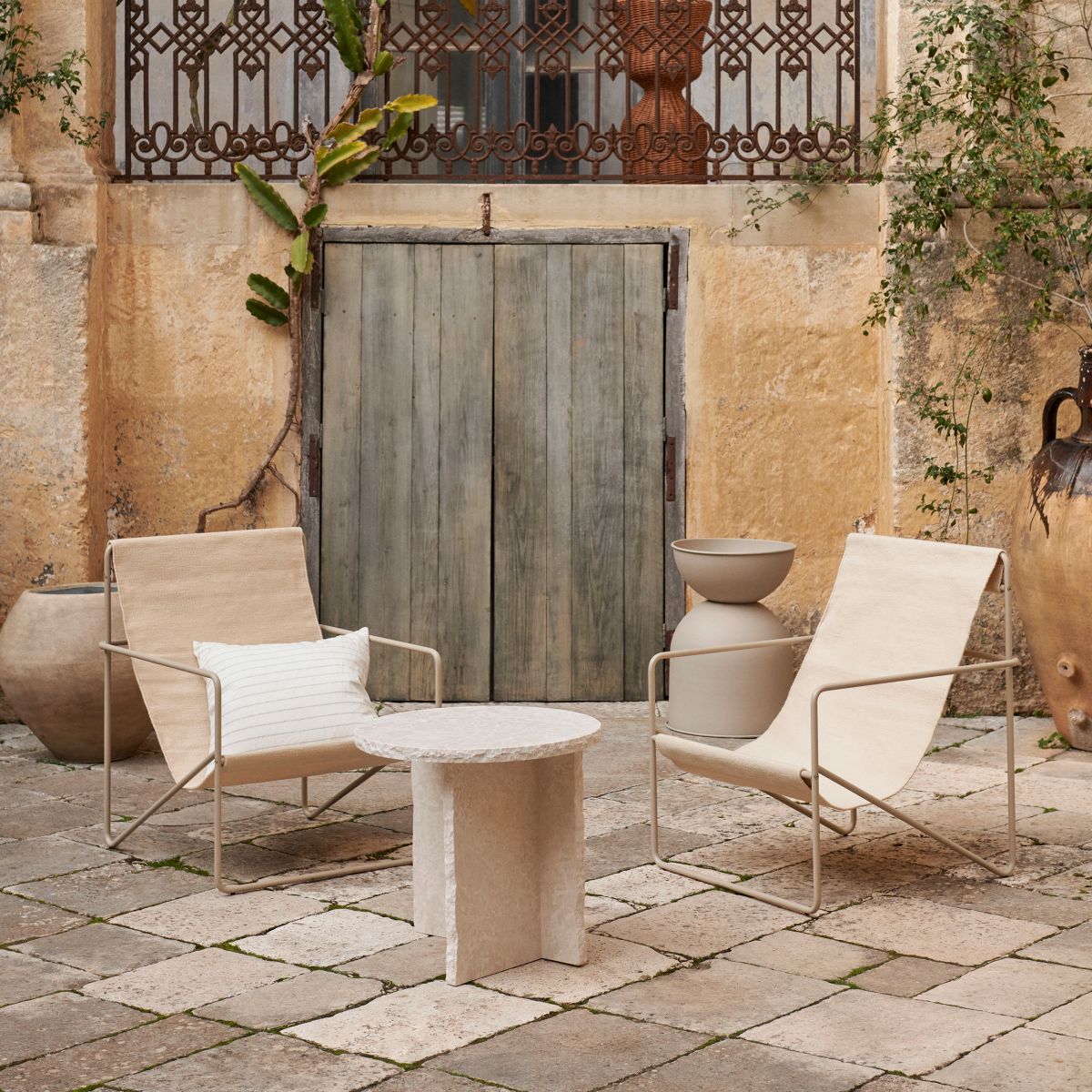 Desert Lounge Chair - Cashmere/Cloud-2
