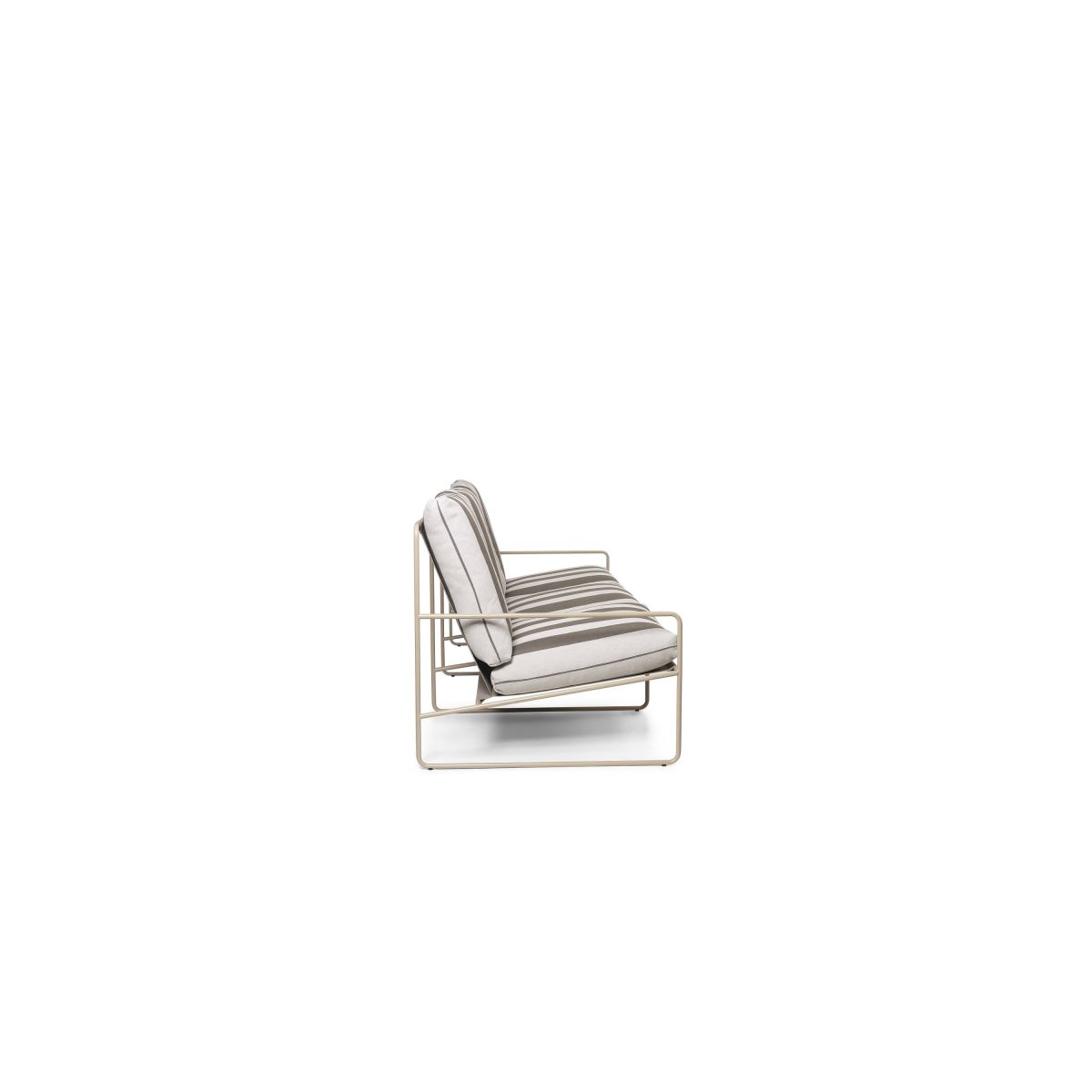 Desert 3-seater Stripe - Cashmere/Chocolate-4