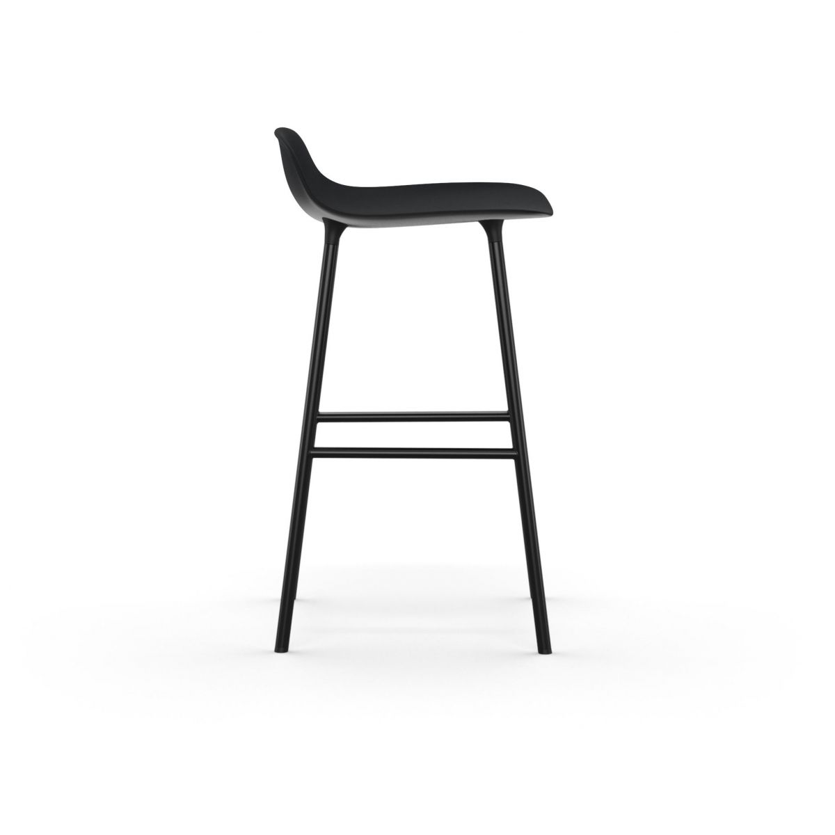 Form Barstool 65 cm Steel Black-2