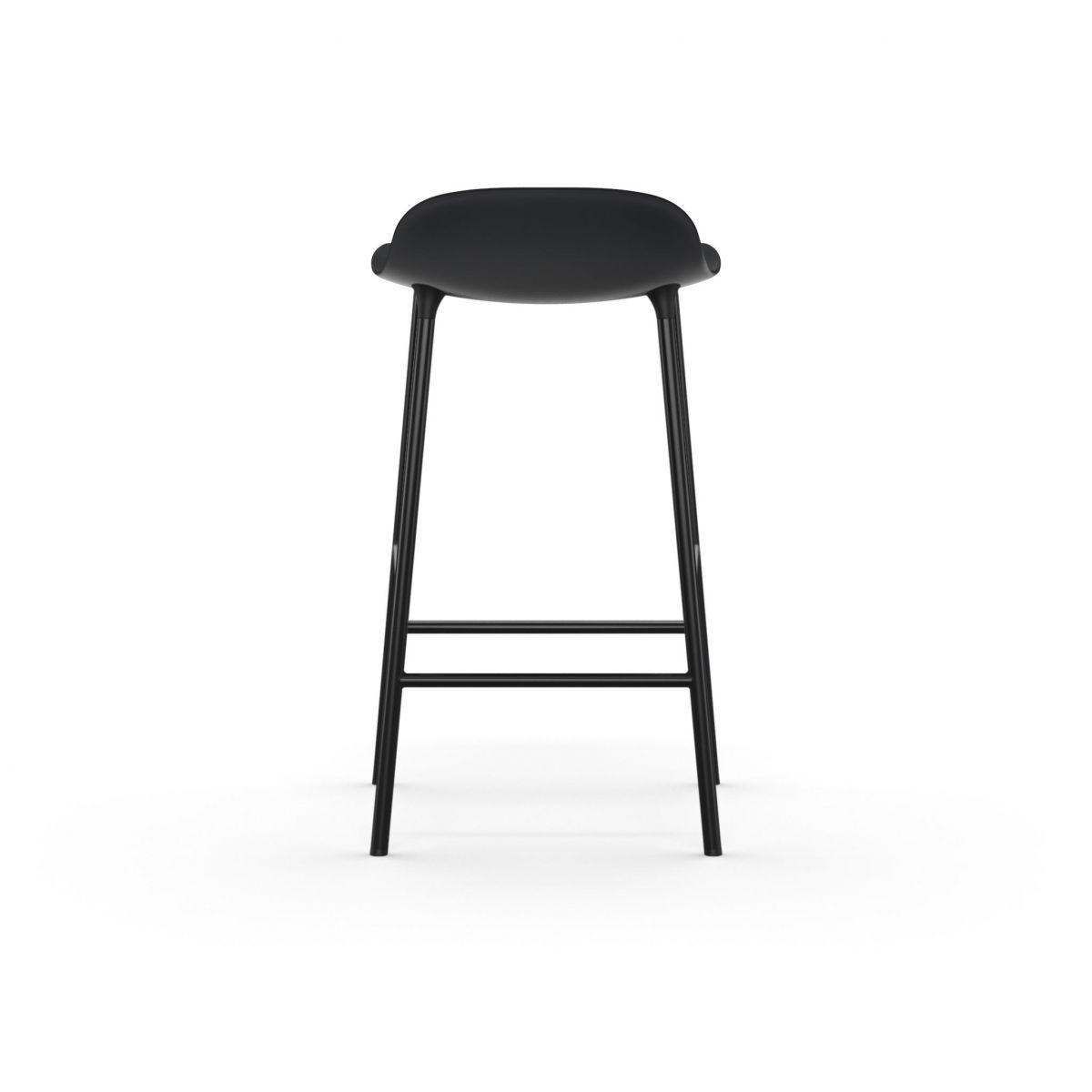 Form Barstool 65 cm Steel Black-4