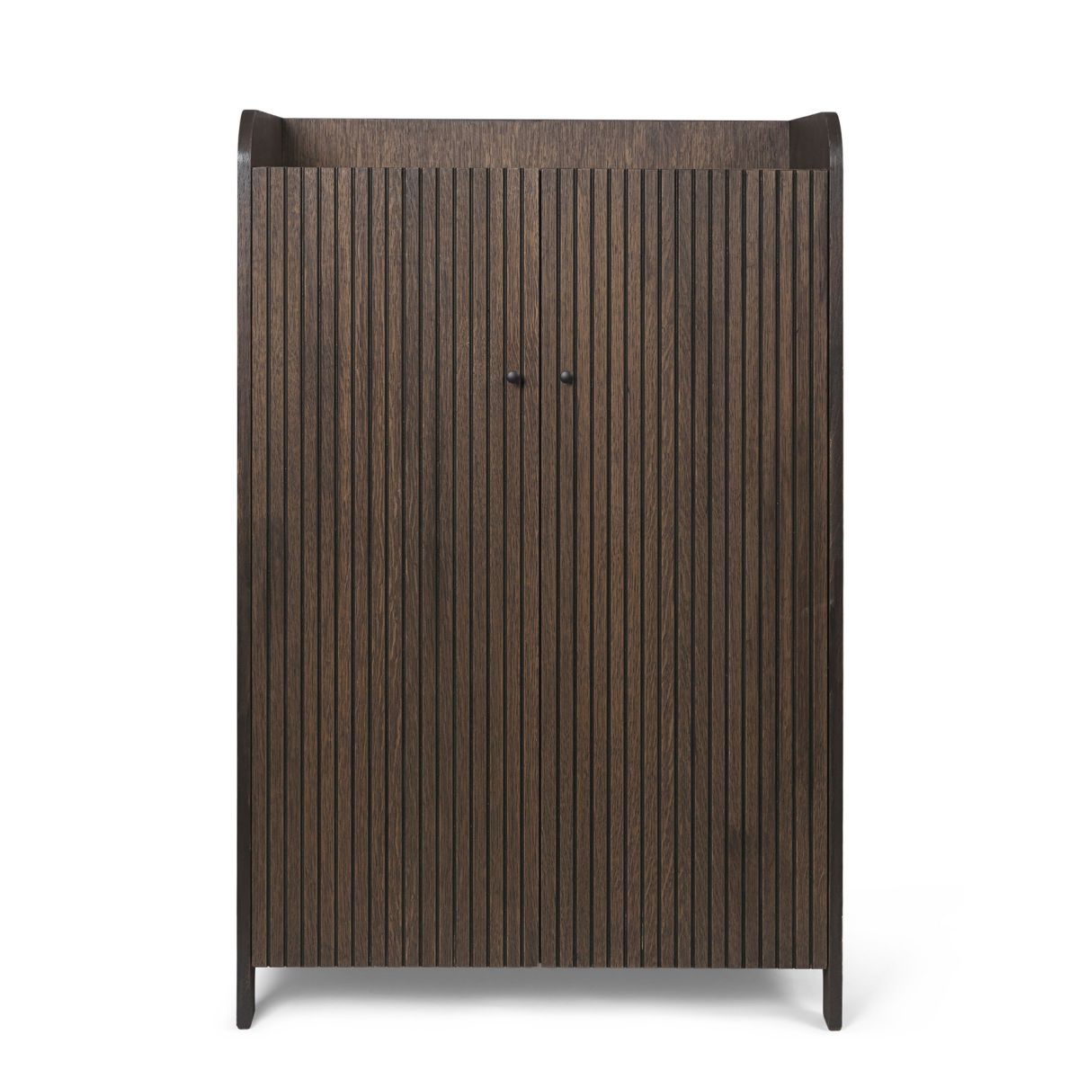 Sill Cupboard - Low - Dark Stained Oak