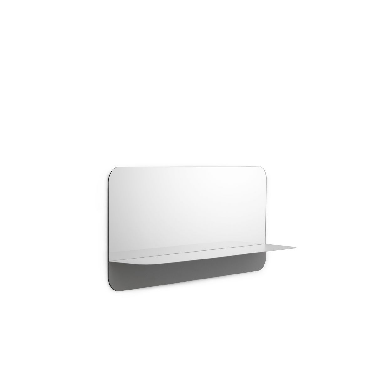 Horizon Mirror Horizontal White