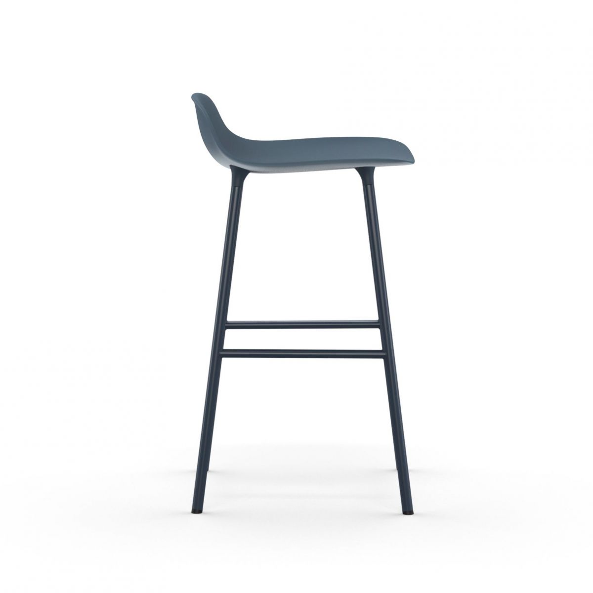 Form Barstool 65 cm Steel Blue-2