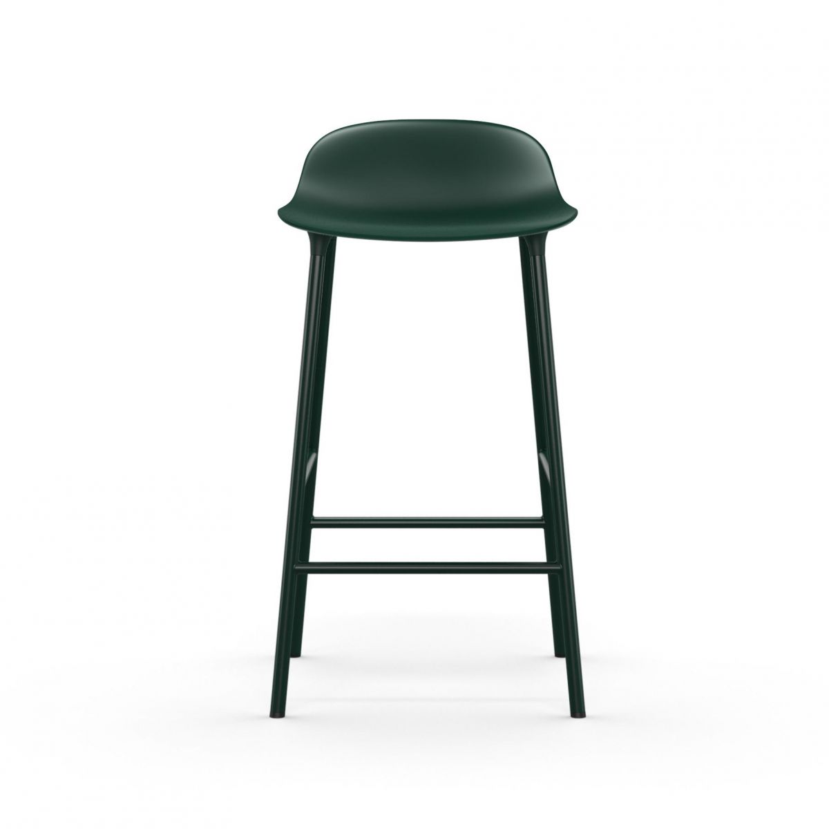 Form Barstool 65 cm Steel Green-2
