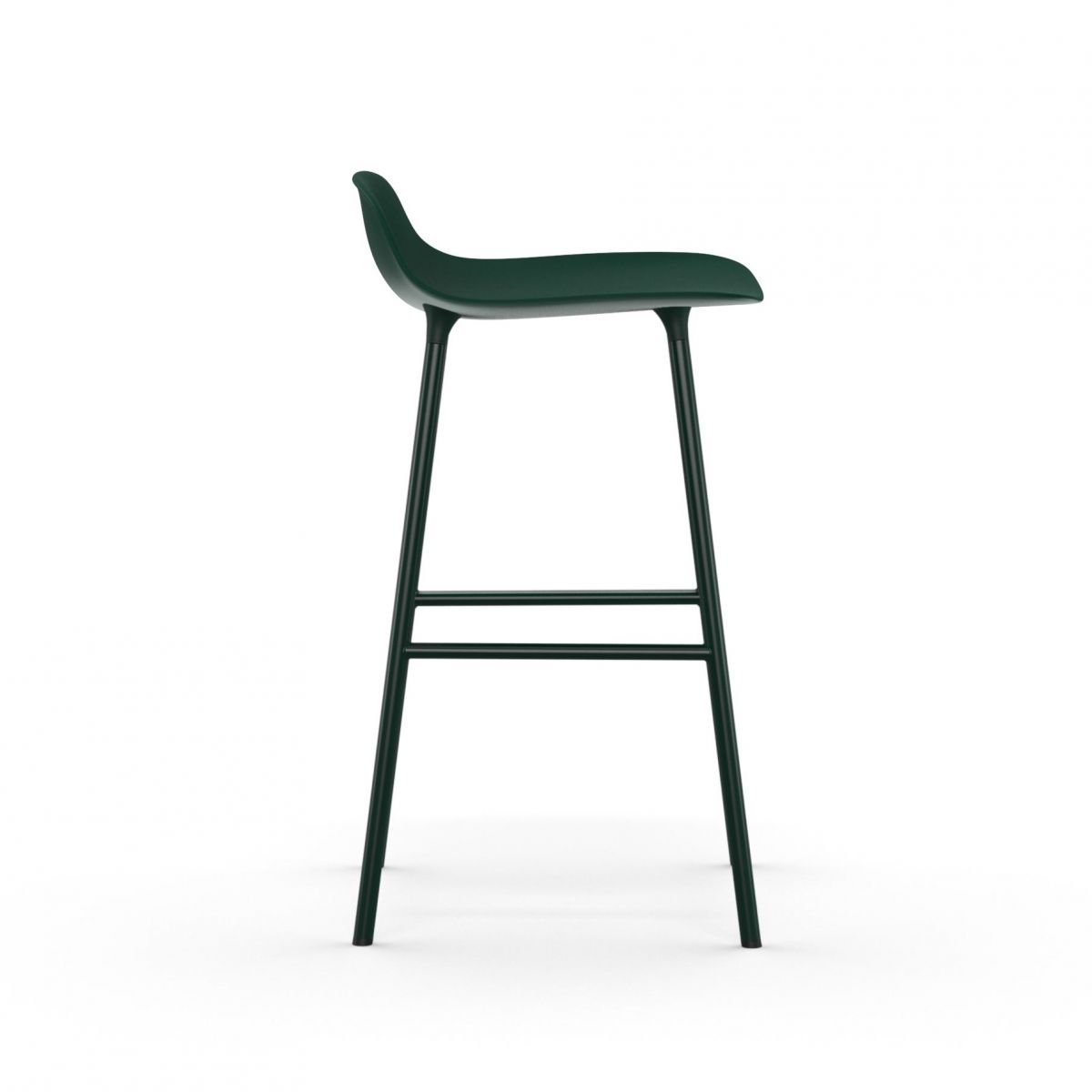 Form Barstool 65 cm Steel Green-3