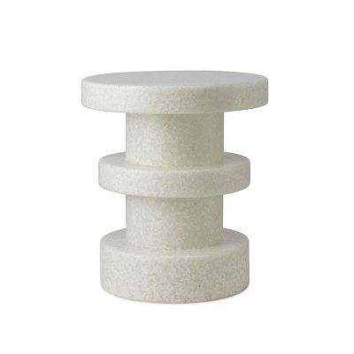Bit Stool Stack White / White