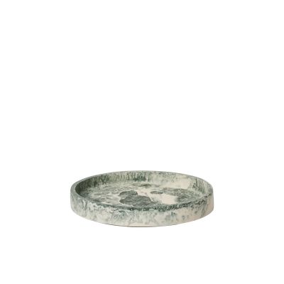 Ferm Living, Mist Tray - Round - O20 - Emerald Off-white