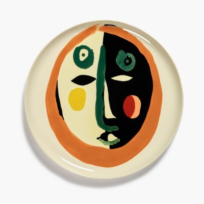 Serving plate - Πιατέλα Σερβιρίσμος με Πρόσωπο -  Feast