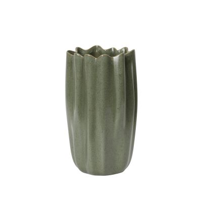 Ferm Living, Nium Vase - Dark Sage