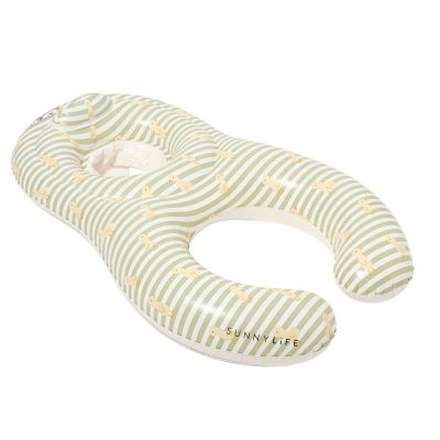 Float Together Baby Seat - Duck Sage Stripe