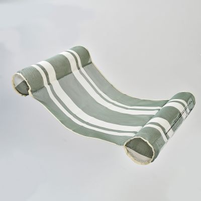 Mesh Hammock Float - Seagrass Stripe
