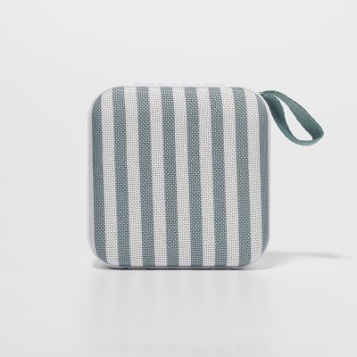 Portable Travel Speaker - The Vacay - Olive Stripe