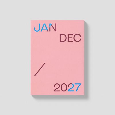 2027 Ημερολόγιο/Ατζέντα, Ροζ