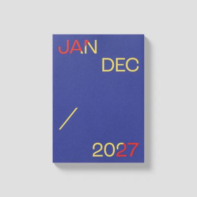 2027 Ημερολόγιο/Ατζέντα, Μπλε