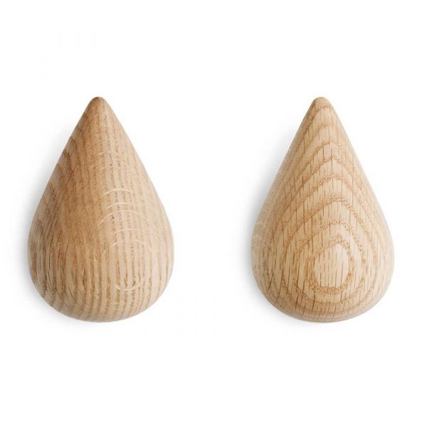 Dropit Hooks Large - Set of 2 Oak