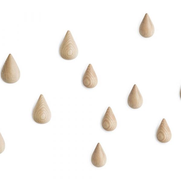 Dropit Hooks Large - Set of 2 Oak