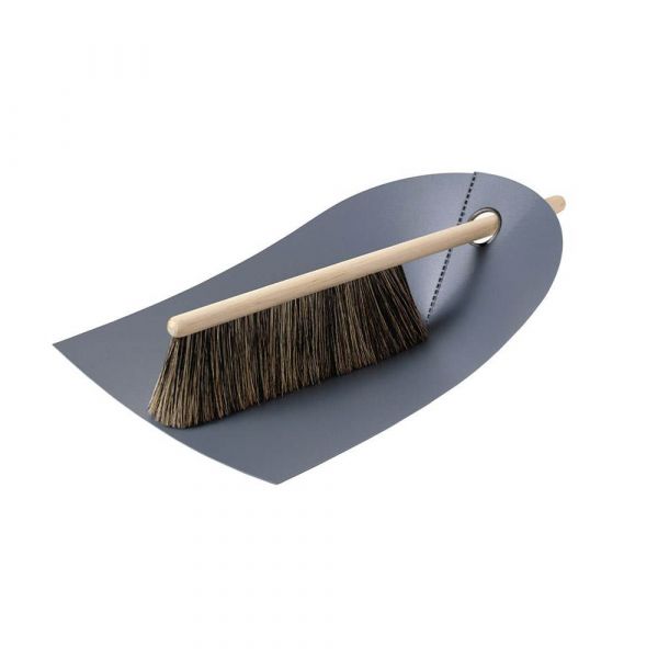 Dustpan & Broom Dark Grey