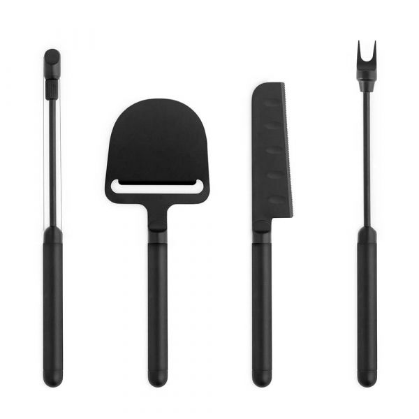 Normann Copenhagen - Pebble Cheece Fork - Πιρούνι Τυριών - Μάυρο