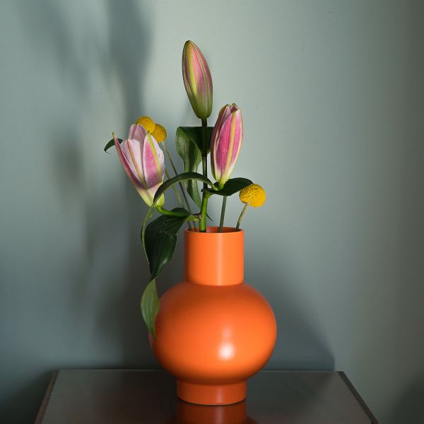 Nicholai Wiig-Hansen - Strom - Vase - L - Vibrant Orange