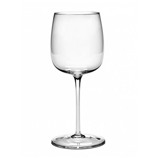 Red Wine Glass - Curved Passe-Partout