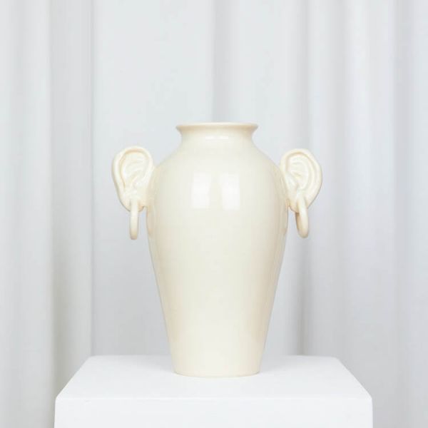 Ears Vase Beige