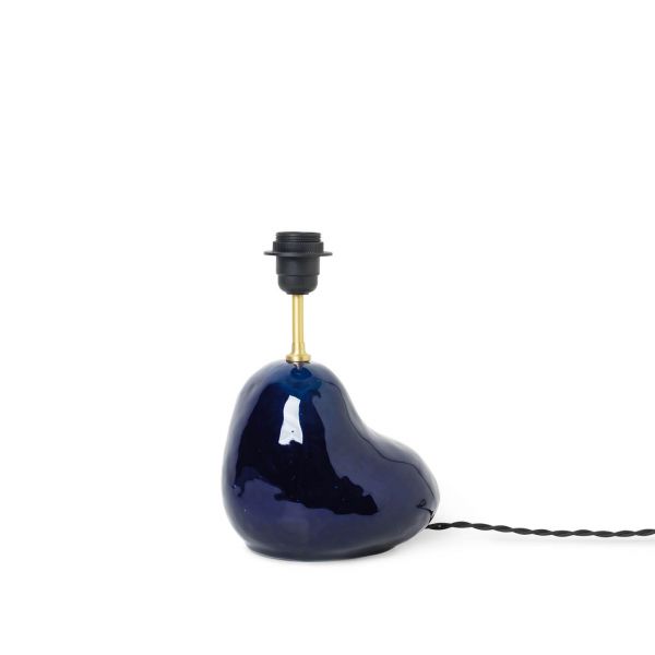 Hebe Lamp Base Small - Deep Blue