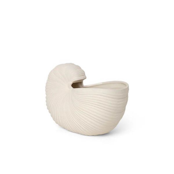 Ferm Living - Shell Pot - Off White