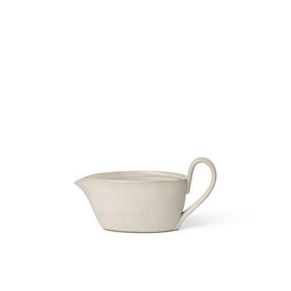 Flow Sauce Boat - Off-white Speckle