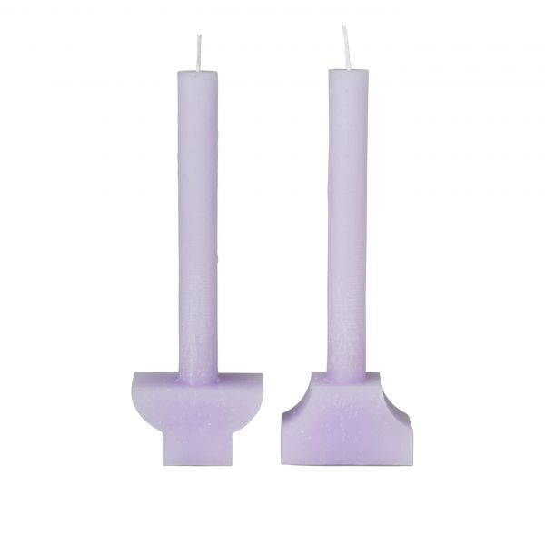 Figure Candle "Pilas" Light Purple