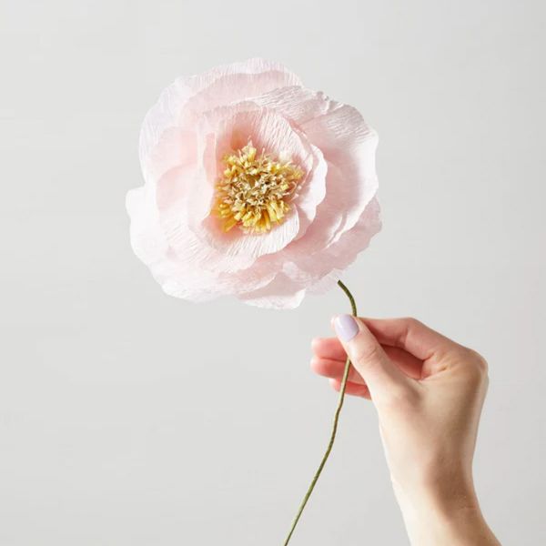 Studio About - Paper Flower - Χάρτινο Λουλούδι - Ροζ - Ice Poppy