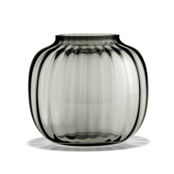 Primula Oval Vase Smoke