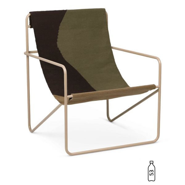 Desert Lounge Chair - Cashmere/Dune