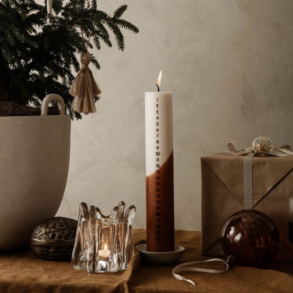 Advent Calendar Candle - Amber