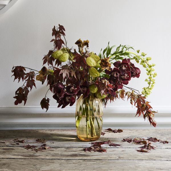 Primula Vase Amber