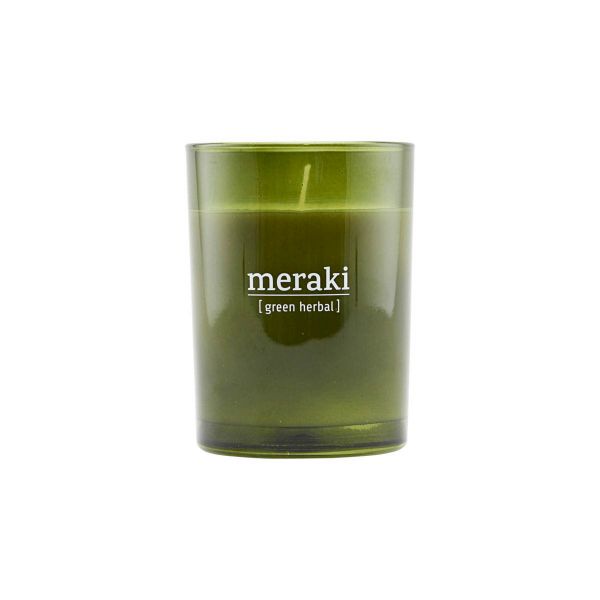 Scented Candle Green Herbal
