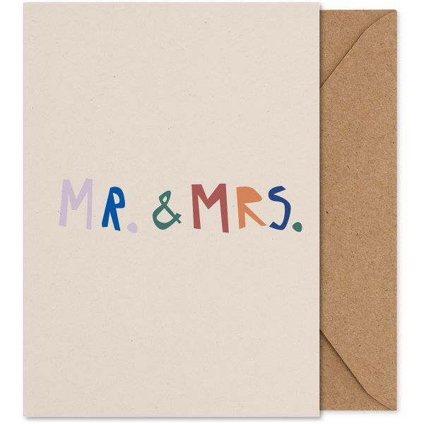Mr. & Mrs. Art Card